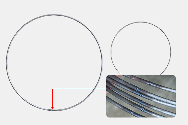 Machine de soudage automatique à points pour anneau intérieur avec une distribution précise des fils 2