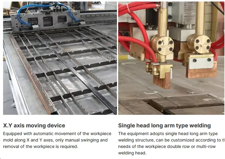 Machine de soudage à fil d'axe XY à haute vitesse à panneau de clôture de sécurité entièrement automatique 2