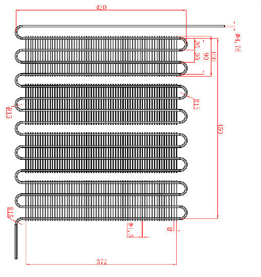 Machine de soudage automatique à condensateur de type gantry à vingt têtes pour condensateur réfrigérateur