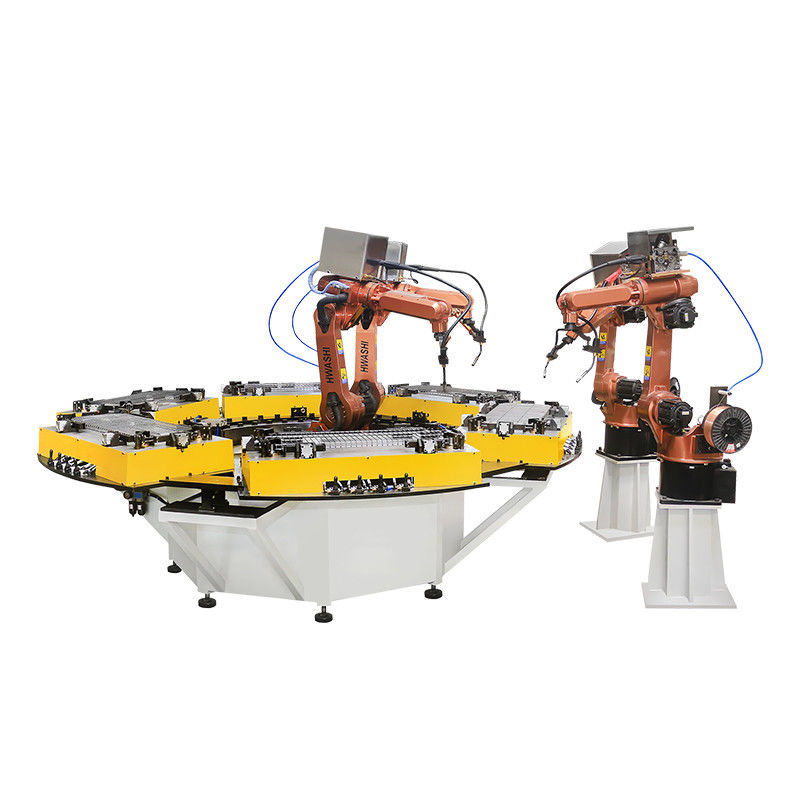 Robot de soudage industriel MIG à six axes pour le stockage