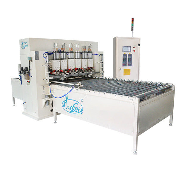 Machine de soudage à plusieurs points automatique de type gantry pour rack-stiffeners en acier
