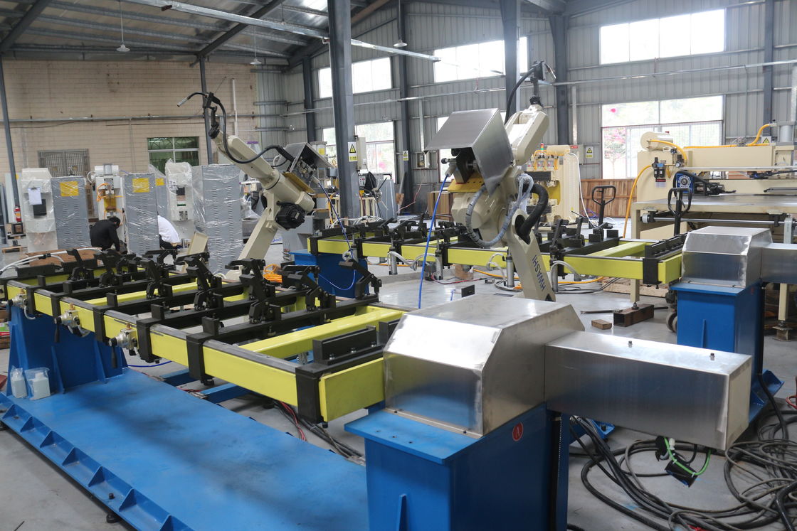 1.4m Machine de soudage à six axes robotisée à mig, robot de soudage industriel pour souder le support de poutre