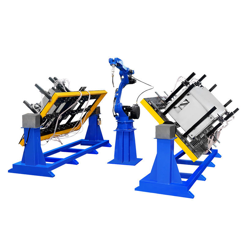 Soudure de faisceau de construction en acier 6 axes bras robot RMU réservoir d'air TIG Station de soudage kit bras robot