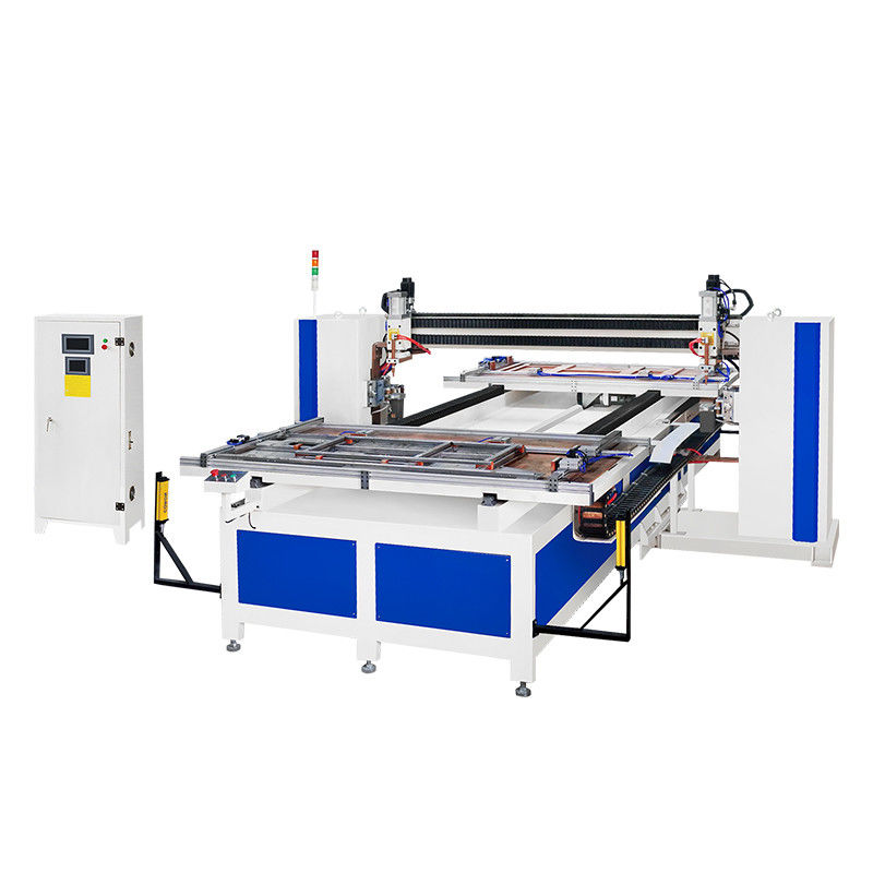 Machine de soudage automatique à deux têtes multi-têtes pour panneau de porte