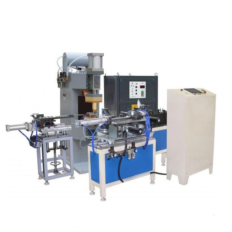 Machine de soudage par points en bandes d'acier à couvercle en verre à courant continu pour produits en acier inoxydable