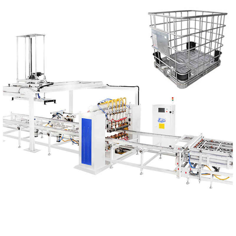 Soudage uniforme et cohérent avec système de vitesse de déplacement automatique de la machine de soudage à cage IBC