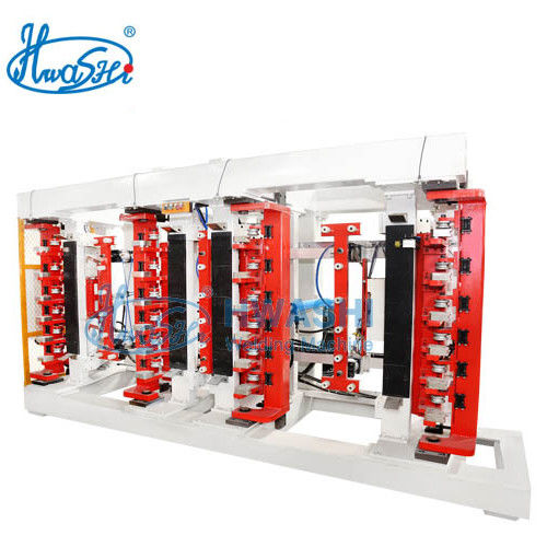 Grille IBC, ligne de production de cadre de cage IBC, machine à plier le filet tubulaire à double station
