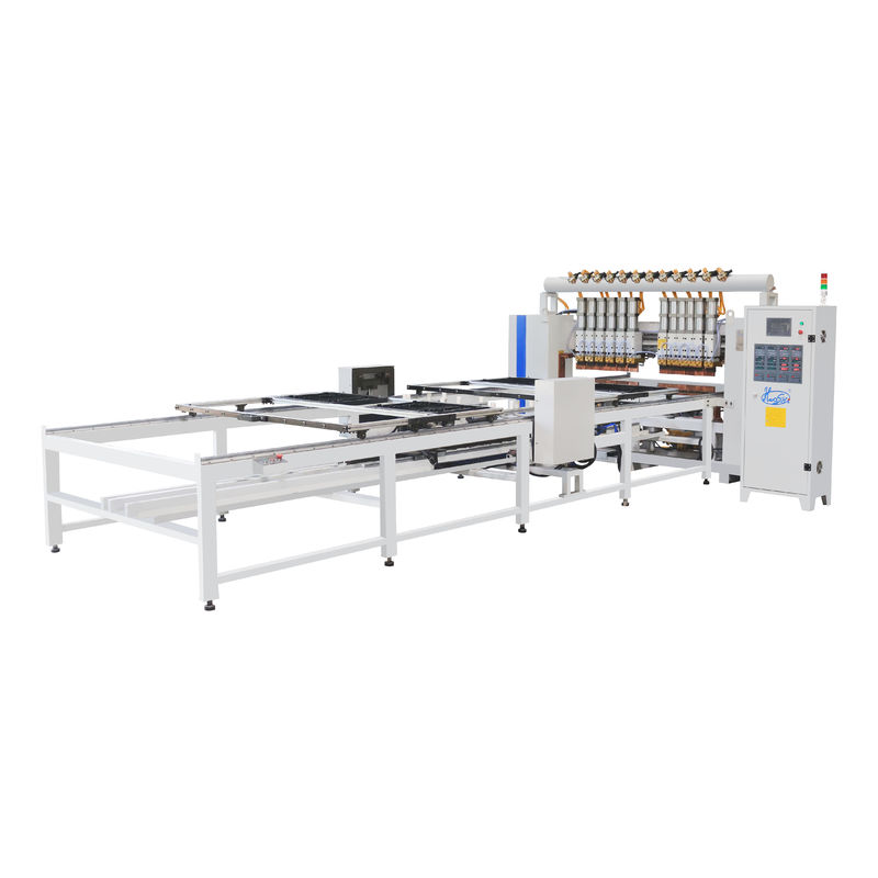 Équipement de soudage HWASHI Automatique de style gantry multi-tête machine de soudage en rangée pour filet de fil chaud produit fourni 2 - 8 mm