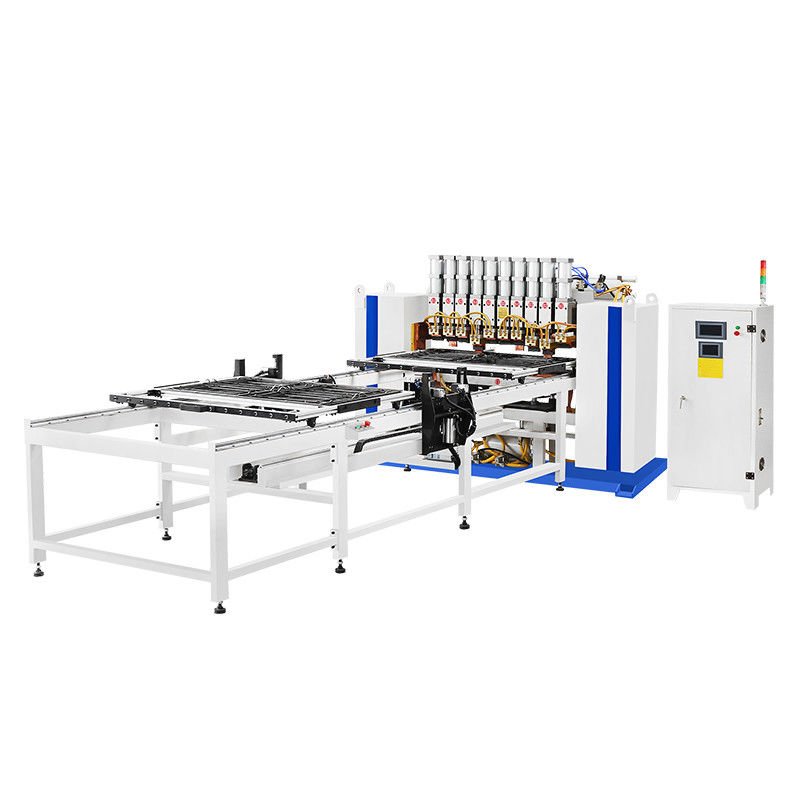 Équipement de soudage HWASHI Automatique de style gantry multi-tête machine de soudage en rangée pour filet de fil chaud produit fourni 2 - 8 mm