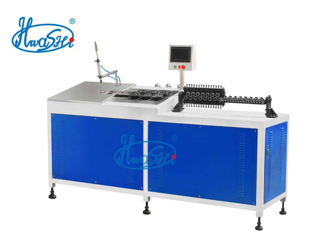 HWASHI CNC 3 axes 2D fil de courbure et et machine de soudage produit chaud CE fourni acier au carbone fil métallique automatique
