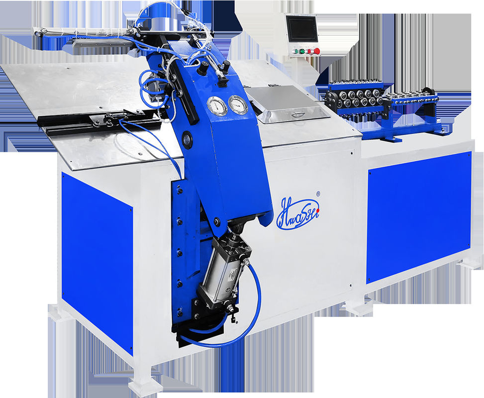 HWASHI CNC 3 axes 2D fil de courbure et et machine de soudage produit chaud CE fourni acier au carbone fil métallique automatique