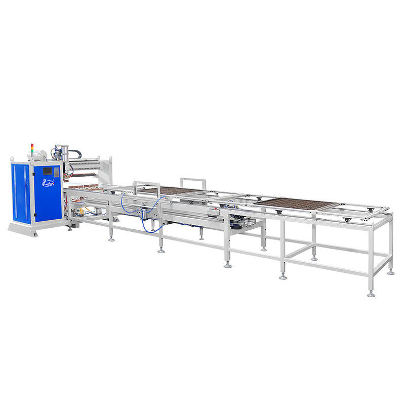 Équipement de soudage HWASHI Automatique de style gantry multi-tête machine de soudage en rangée pour filet de fil chaud produit fourni 2 - 8 mm