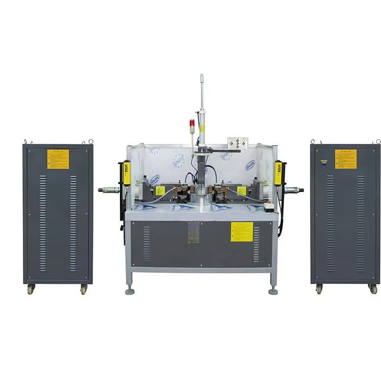 HWASHI 20KVA Manche de pot en acier inoxydable et oreille Maschine de soudage à fesses horizontales Soudeurs à point pour ustensiles de cuisine Cuisinier