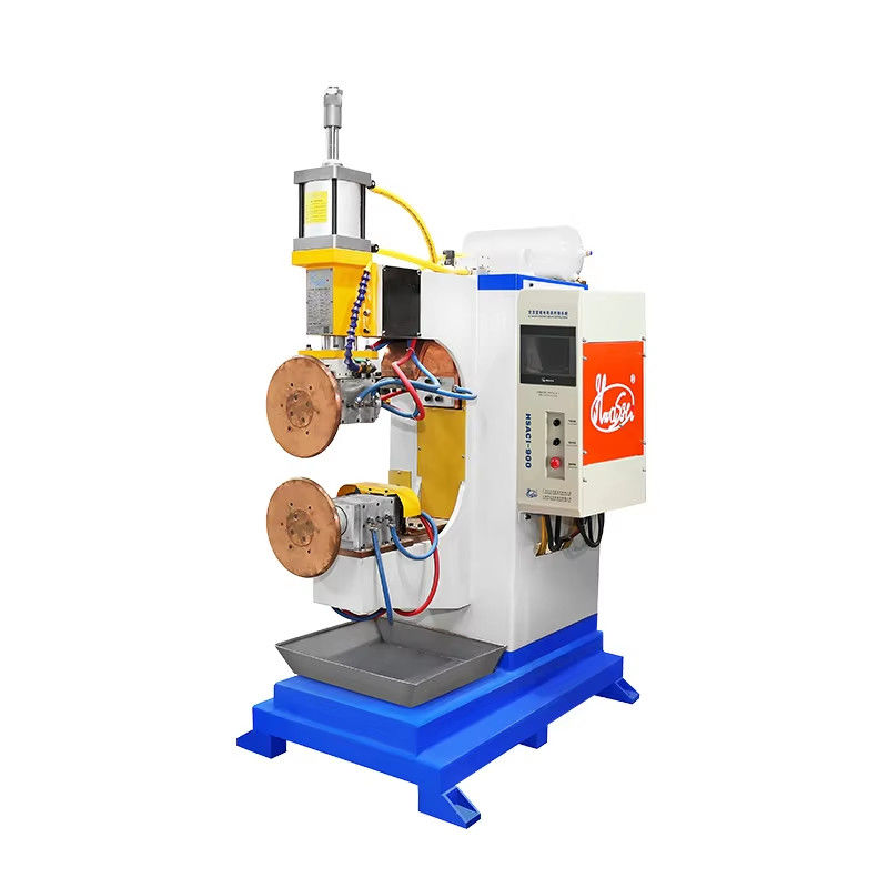 HWASHI haute qualité 50-200KVA acier inoxydable automatique droit longitudinal de soudage de la machine de point de roulement prix