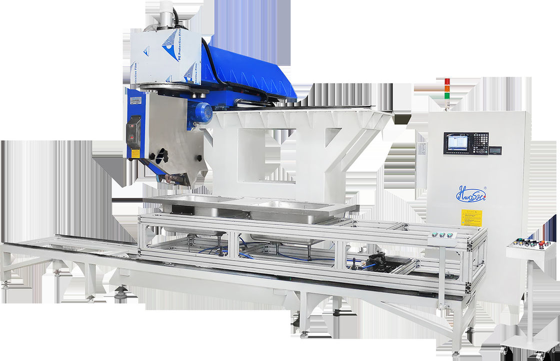 Hwashi automatique 304 en acier inoxydable évier à souder à couture enroulée machine de soudage CNC évier à souder machine/évier de cuisine sous-monté