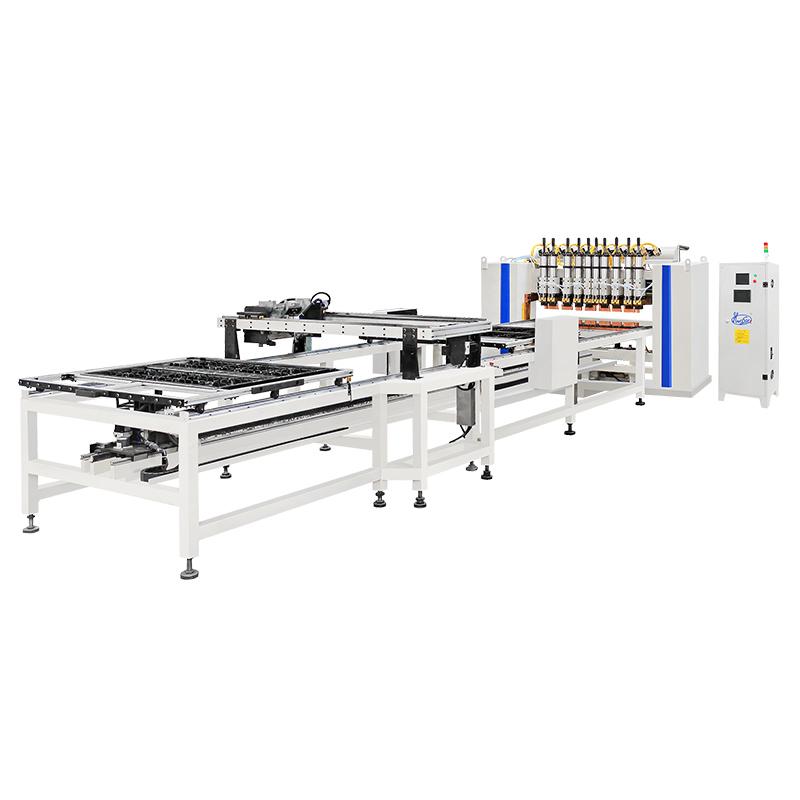 Système de commande électrique Machine de soudage à treillis métalliques avec système de refroidissement et système de commande de fonctionnement PLC