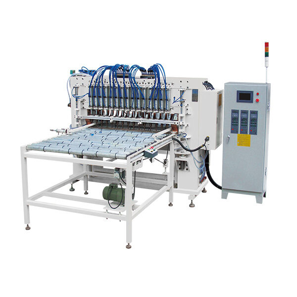 Hwashi 20-Head 380V contrôle PLC à deux phases soudeur automatique à point avec épaisseur de soudage 3 + 3 mm pour l'acier inoxydable