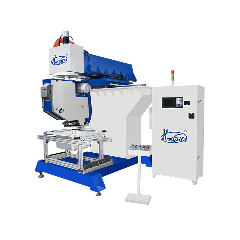 Machine à souder les joints d'évier Hwashi Inox SS304 CNC à 3 axes avec une capacité nominale de 160 kVA et certification CE/CCC/ISO