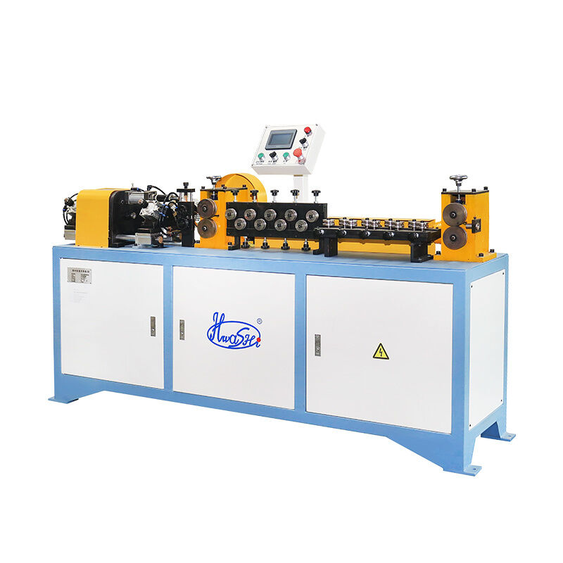 Machine de redressement et de découpe de tubes Bundy à haute vitesse de 80 m/min, avec une précision de ± 0,5 mm et un contrôle automatique à écran tactile
