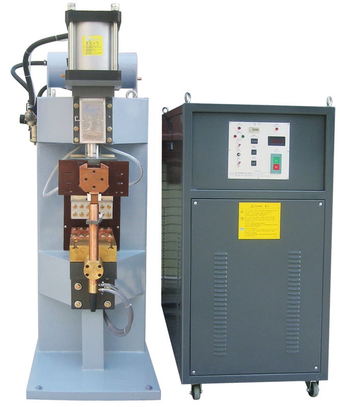 35k 50k AC Pulse Pneumatic Spot Welding Machine pour les matériaux en aluminium et en cuivre