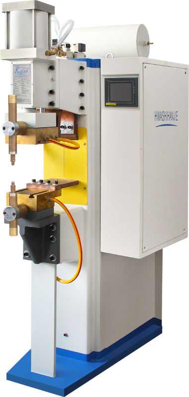 Hwashi WL-SP-150k Machine de soudage à point pneumatique soudeur à maille à tête unique 950x490x1680mm CE/CCC/ISO Certifié avec 8-10 ans de durée de vie