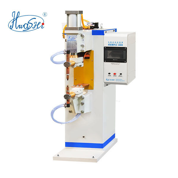 Machine de soudage par points CC à moyenne fréquence avec contrôleur d'écran tactile intelligent à fréquence inverseur 1000 Hz et puissance nominale de 50 KVA