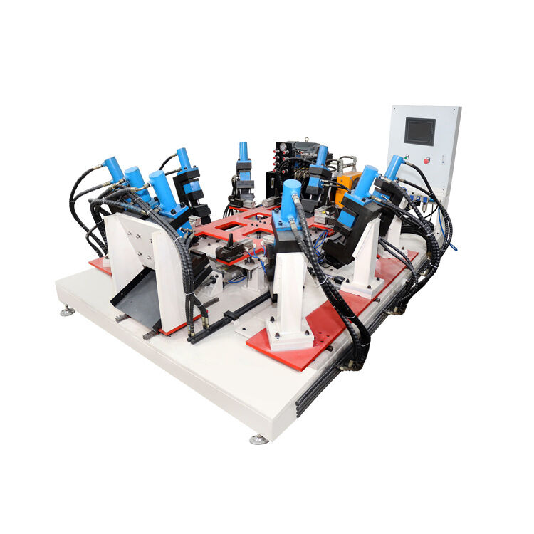 IBC Cage Frame Hole Punching Machine Hydraulic High Efficiency 15-25sec Per Frame Rapid Punching